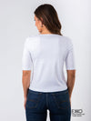 Square Neck T-Shirt - Supima Cotton