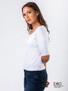 Square Neck T-Shirt - Supima Cotton