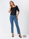 Square Neck T-Shirt - Supima Cotton
