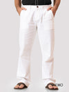 Linen Pant - White 8.0