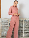 Enver-Janey Matching Set - Linen Blend
