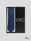Blue 100% Silk Tie
