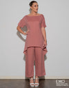 Lana-Bell Matching Set - Linen Blend