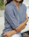 Lauren 11 Top - Linen Blend