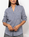 Lauren 23 Top - Linen Blend
