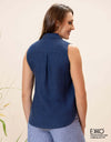 Lunar Top - 100% Linen