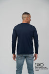 Crew Neck Long Sleeves T-Shirt - Supima Cotton