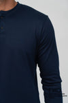 Crew Neck Long Sleeves T-Shirt - Supima Cotton