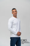 Crew Neck Long Sleeves T-Shirt - Supima Cotton