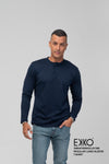 Crew Neck Long Sleeves T-Shirt - Supima Cotton