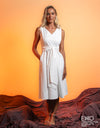 Melodie Dress - Linen Blend