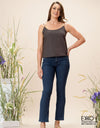 Misty Top - Linen Blend