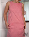 Monroe Dress - Linen Blend