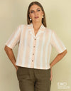 Myra 03 Top - Linen Blend