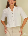 Myra 03 Top - Linen Blend