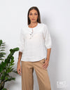 Nuri Top - 100% Linen