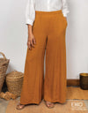 Sally Pant - Linen Blend