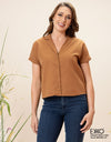 Tallie Top - Linen Blend