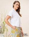 Tallie Top - Linen Blend