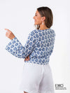 Zenovia Top - Linen Cotton