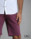 Linen Cotton Short Sleeve Shirt EMSACS0593LCSS1009