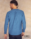 Linen Cotton Long Sleeve Shirt - EMSACS0632LCLS1032