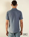 Linen Short Sleeve Shirt EMSACS0621LSS