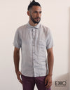 Linen Short Sleeve Shirt EMSACS0621LSS
