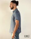 Linen Short Sleeve Shirt EMSACS0621LSS