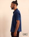 Linen Cotton Short Sleeve Shirt EMSACS0623LCSS