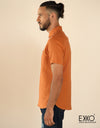 Linen Cotton Short Sleeve Shirt EMSACS0623LCSS