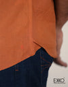 Linen Cotton Short Sleeve Shirt EMSACS0623LCSS