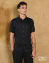 Linen Short Sleeve Shirt EMSACS0690LSS
