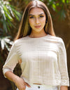 Evie Top - Linen Cotton
