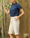 Maci Short - Linen Blend