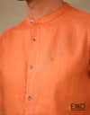 Linen Cotton Short Sleeve Shirt EMSACS0670LCSS
